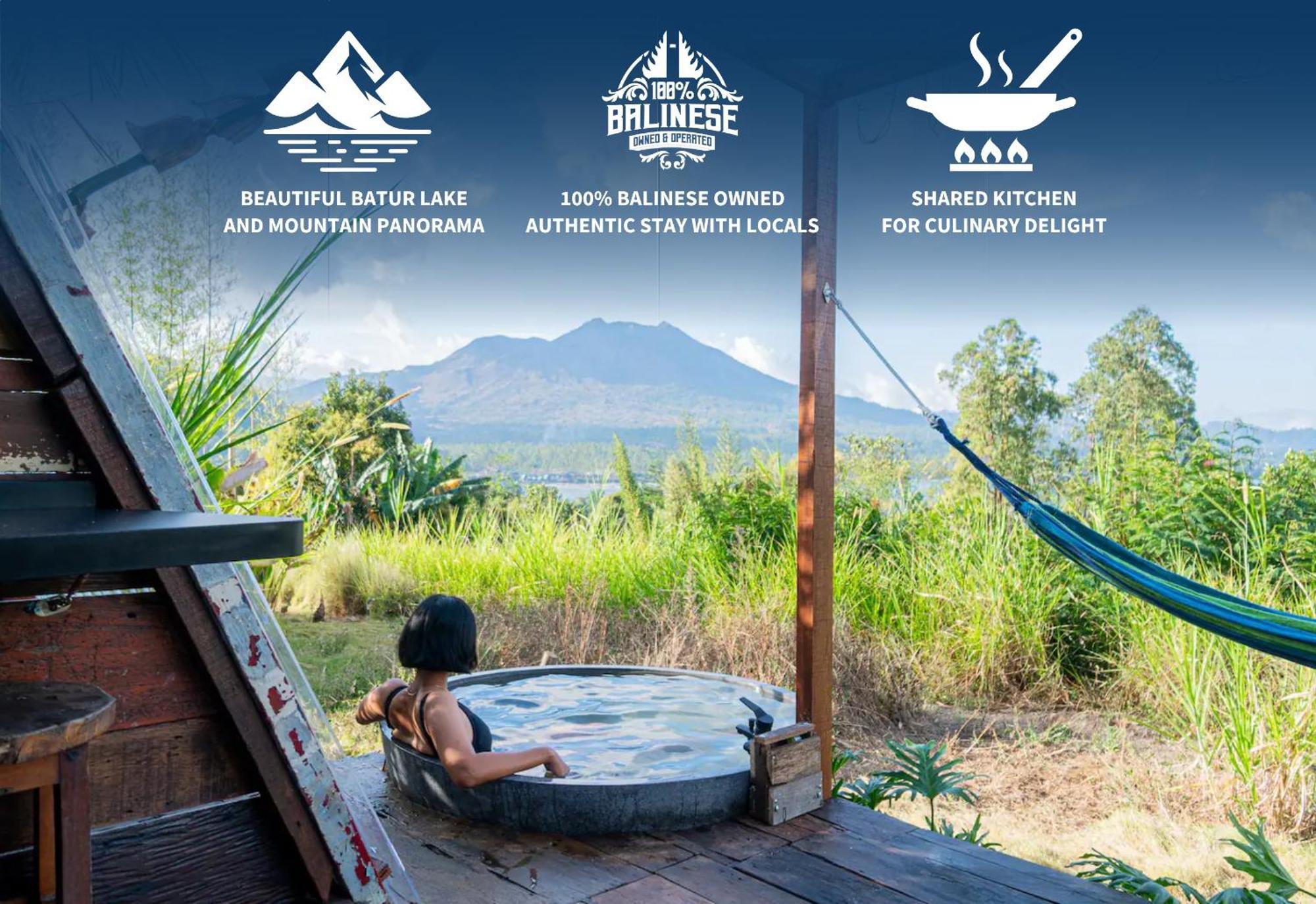 Cloud Hills Glamping Otel Kintamani Dış mekan fotoğraf